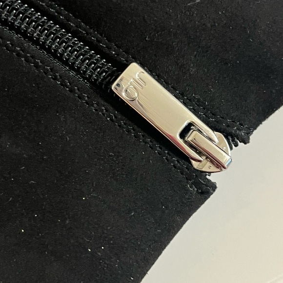 JLO Jennifer Lopez Porchia 2 Black Ankle Bootie Size 8M Spike Heel - Picture 4 of 9